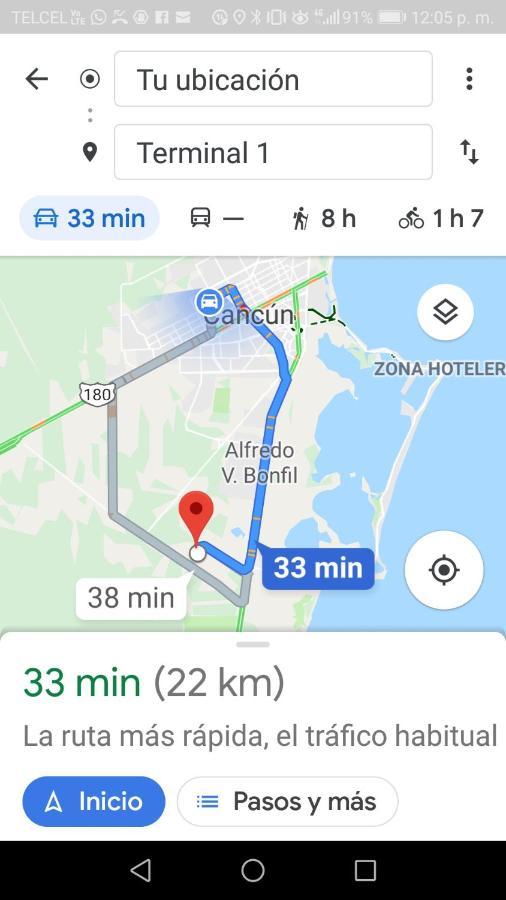 Privadas Turquesa, Nombre Del Alojamiento "Casa Niza Cancun" Bagian luar foto